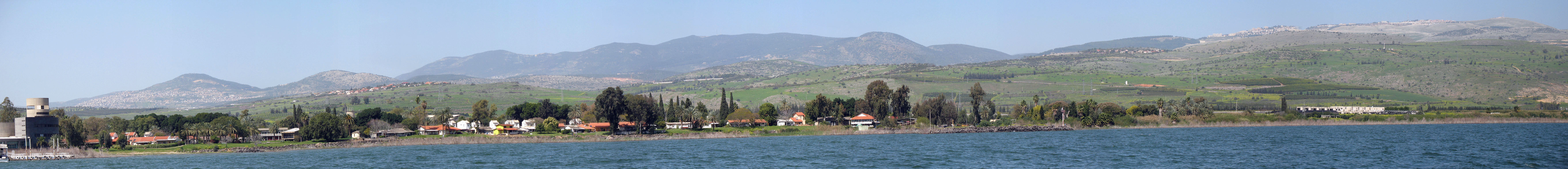 Sea of Galilee Panorama