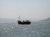 Sea of Galilee on boat